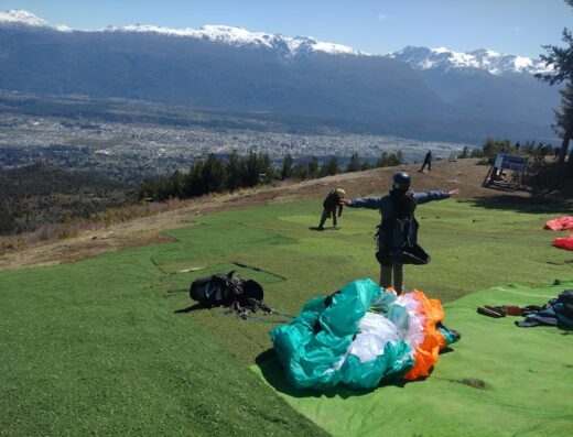 Base salto Parapente