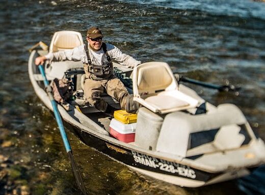 Fly fishing in patagonia