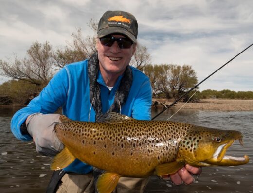 Fly fishing in patagonia