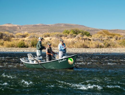 Fly fishing in patagonia